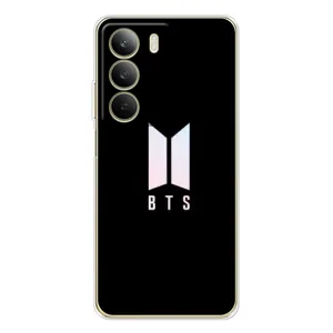 Чехлы BTS для Realme C71 (AlphaPrint) (Лого BTS)