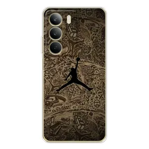Чохли для Realme C71 - з картинкою JORDAN (AlphaPrint) (Logo Jordan)