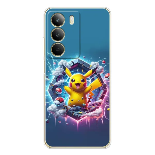 Чехол с принтом «Лого Пикачу» для Realme C71