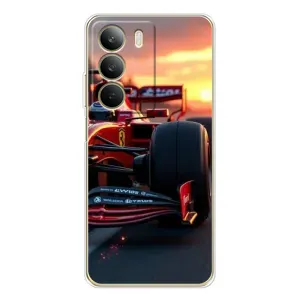 Чехол Формула1 на Realme C71 (Макларен на закате)