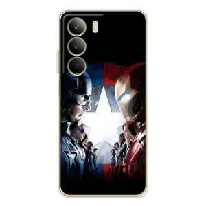 Чохли з героями Марвел Realme C71 (VPrint) (Марвел стайл)
