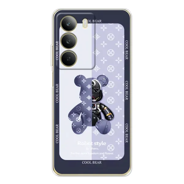 Чохол з принтом «Медведик LV» для Realme C71
