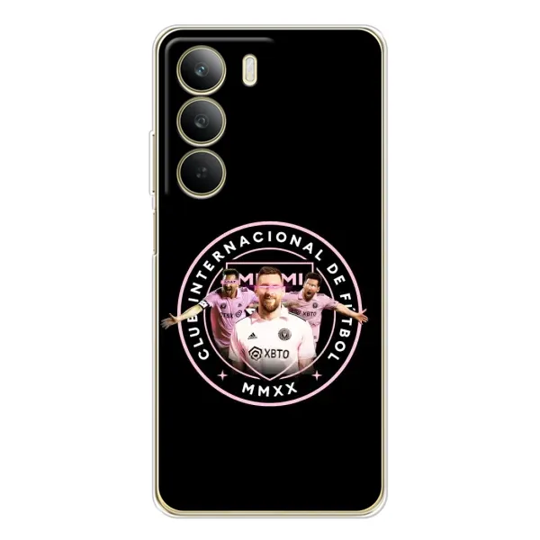 Чехол с принтом «Месси в лого» для Realme C71