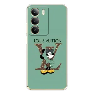 Чехлы Луи Витон для Realme C71 (AlphaPrint - LOUIS VUITTON) (Микки Маус LV)