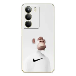 Чехлы с Обезьянами NFT для Realme C71 (AlphaPrint) (обезьяна NFT Nike)