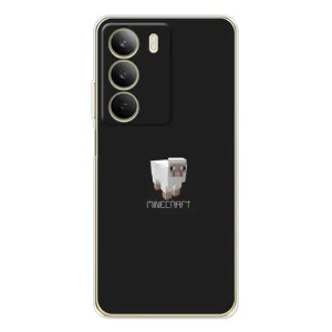 Чехол Майнкрафт на Realme C71 (AlphaPrint) Minecraft (Овечка Майнкрафт)