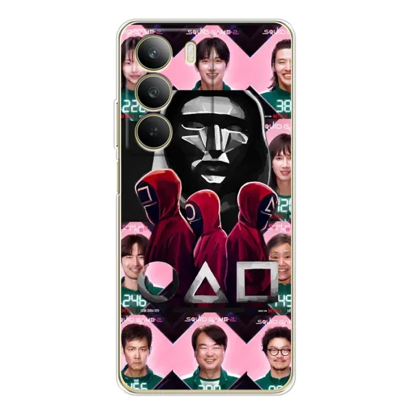 Чохол з принтом «Учасники Гра кальмара» для Realme C71