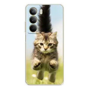 Чехлы с Котиками для Realme C71 (VPrint) (Прыжок кота)