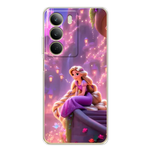 Чехол с принтом «Рапунцель в замке» для Realme C71