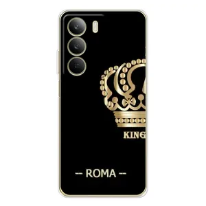 Чехлы для Realme C71 (VPrint) - Футбольные клубы (Roma)