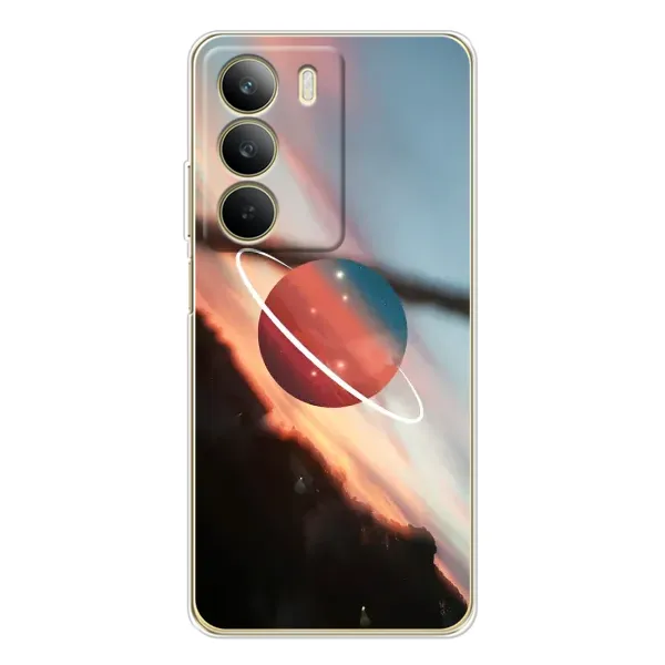 Чехол с принтом «Сатурн» для Realme C71 Чехол с принтом «Сатурн» для Realme C71