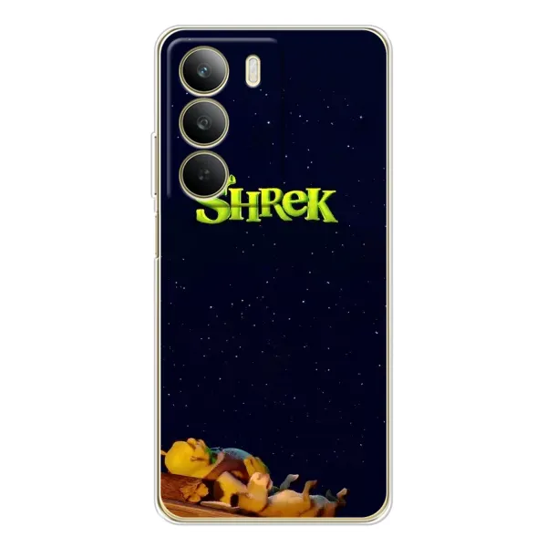 Чехол с принтом «Отдыхающий Шрек» для Realme C71 Чехол с принтом «Отдыхающий Шрек» для Realme C71