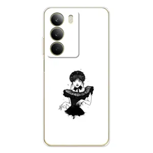 Чехлы Венсдей на Realme C71 Уэнсдей (AlphaPrint) (танец Уэнздей)
