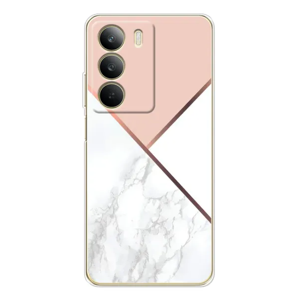 Чехол с принтом «Тройной мрамор» для Realme C71 Чехол с принтом «Тройной мрамор» для Realme C71