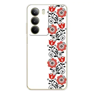 Чехол для Патриота Украины Realme C71 - (AlphaPrint) (Яркая вишиванка)
