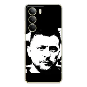 Чохол для Realme C71 (AlphaPrint - с принтом Зеленського) (Зеленский АРТ)