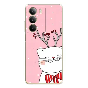 Чехол с принтом «Зимний кот» для Realme C71