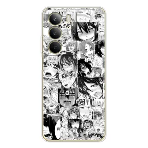 Чехлы Персонажи Аниме Наруто для Realme C73 5G (AlphaPrint) (Ahegao manga)