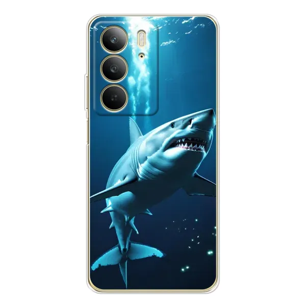 Чехол с принтом «Акула под водой» для Realme C73 5G Чехол с принтом «Акула под водой» для Realme C73 5G