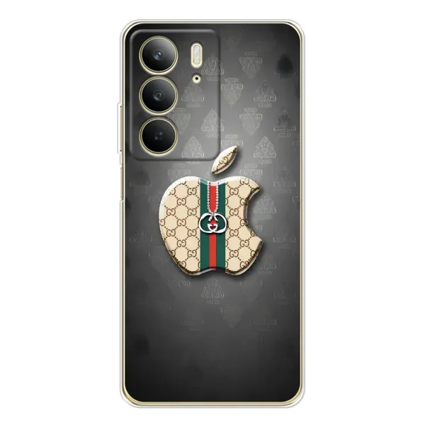 Чехол с принтом «Apple gucci» для Realme C73 5G Чехол с принтом «Apple gucci» для Realme C73 5G
