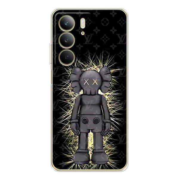 Чехол с принтом «Bearbrick LV» для Realme C73 5G