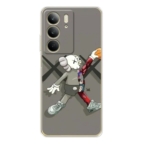 Чехол с принтом «Беарбрик Джордан» для Realme C73 5G