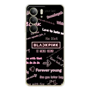 Чехол с музыкальной группой для Realme C73 5G (BLACKPINK)