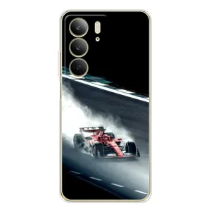 Чехол Формула1 на Realme C73 5G (Болид гоночный)