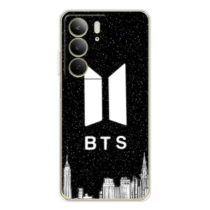 Чехлы BTS для Realme C73 5G (AlphaPrint) (БТС Лого)