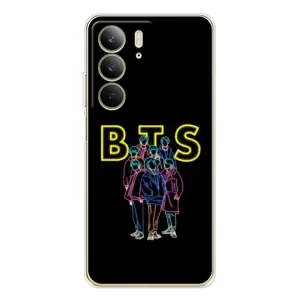 Чехлы BTS для Realme C73 5G (AlphaPrint) (BTS стайл)