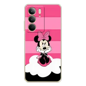 Міккі Маус чохол для Realme C73 5G (AlphaPrint - Мультяшні) (Дівчинка Maus)