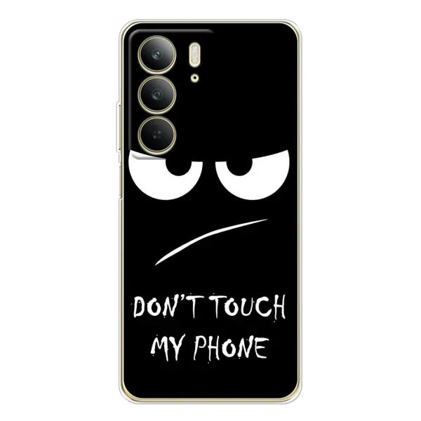 Чехол с принтом «Dont Touch» для Realme C73 5G Чехол с принтом «Dont Touch» для Realme C73 5G