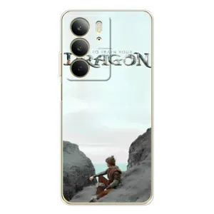 Чохол як приборкати дракона на Realme C73 5G (Дракон лого)
