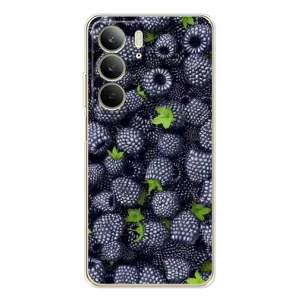 Чехлы с Фруктами для Realme C73 5G (VPrint) (Ежевика)