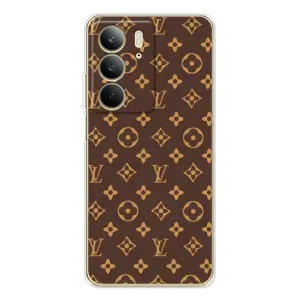 Чохли Луі Вітон для Realme C73 5G (AlphaPrint - LOUIS VUITTON) (фон LOUIS VUITTON)