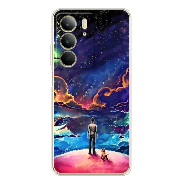 Чохол з принтом «Вид Галактики» для Realme C73 5G