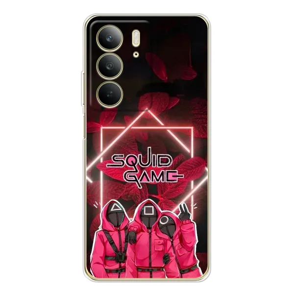 Чехол с принтом «Охранники Игра кальмара» для Realme C73 5G