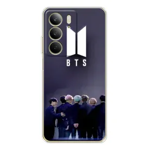 Чехлы BTS для Realme C73 5G (AlphaPrint) (Группа BTS)