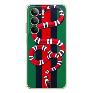 Чехлы ГУЧЧИ для С73 5G (AlphaPrint) (Gucci змия)