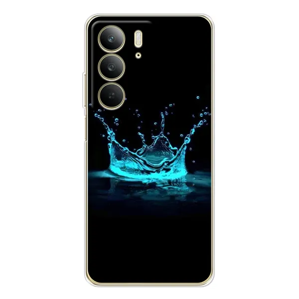Чехол с принтом «Капля короны» для Realme C73 5G