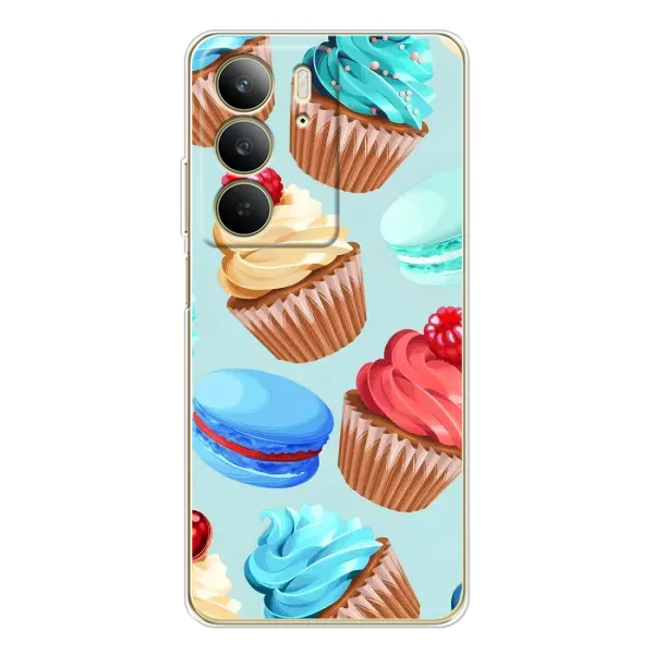 Чехол с принтом «Кексики» для Realme C73 5G