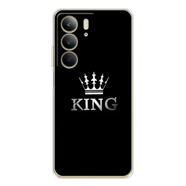 Чехол с принтом «KING» для Realme C73 5G