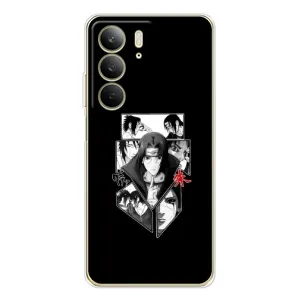 Чехлы на тему: Итачи Учиха для Realme C73 5G (AlphaPrint) (коллаж Итачи)