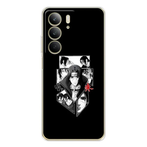 Чехол с принтом «коллаж Итачи» для Realme C73 5G