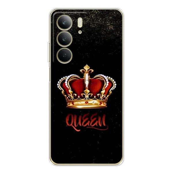Чехол с принтом «Корона короля» для Realme C73 5G