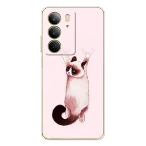 Чохол на С73 5G з Котиками (VPrint) (Котик падає)