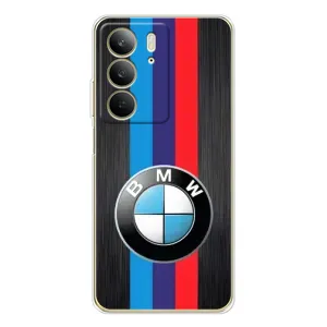 Чехол для С73 5G - с принтом БМВ (AlphaPrint) (Лого BMW)