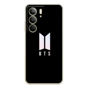 Чехлы BTS для Realme C73 5G (AlphaPrint) (Лого BTS)