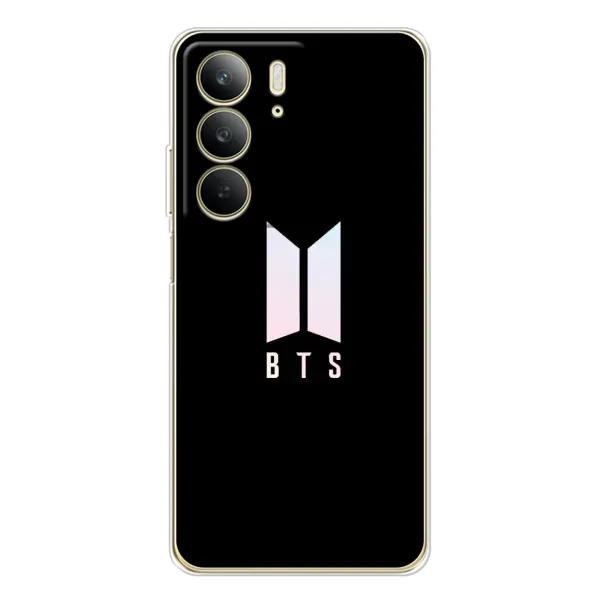 Чехол с принтом «Лого BTS» для Realme C73 5G Чехол с принтом «Лого BTS» для Realme C73 5G