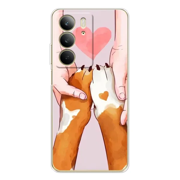 Чехол с принтом «Любовь к собакам» для Realme C73 5G Чехол с принтом «Любовь к собакам» для Realme C73 5G